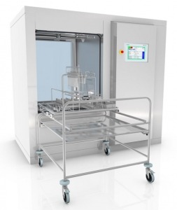 Laboratorie vaskemaskine til brug i GMP produktion.